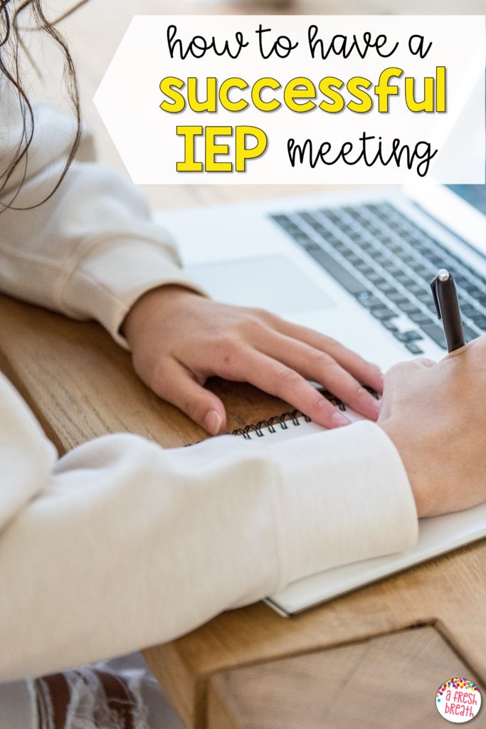 One of the must-haves when thinking of how to have a successful IEP meeting is getting parent/guardian input. 