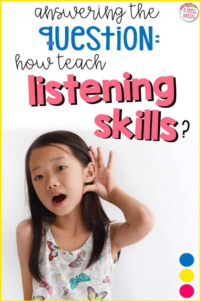 Many wonder how teach listening should happen – first start with education then practice with interactive activities.