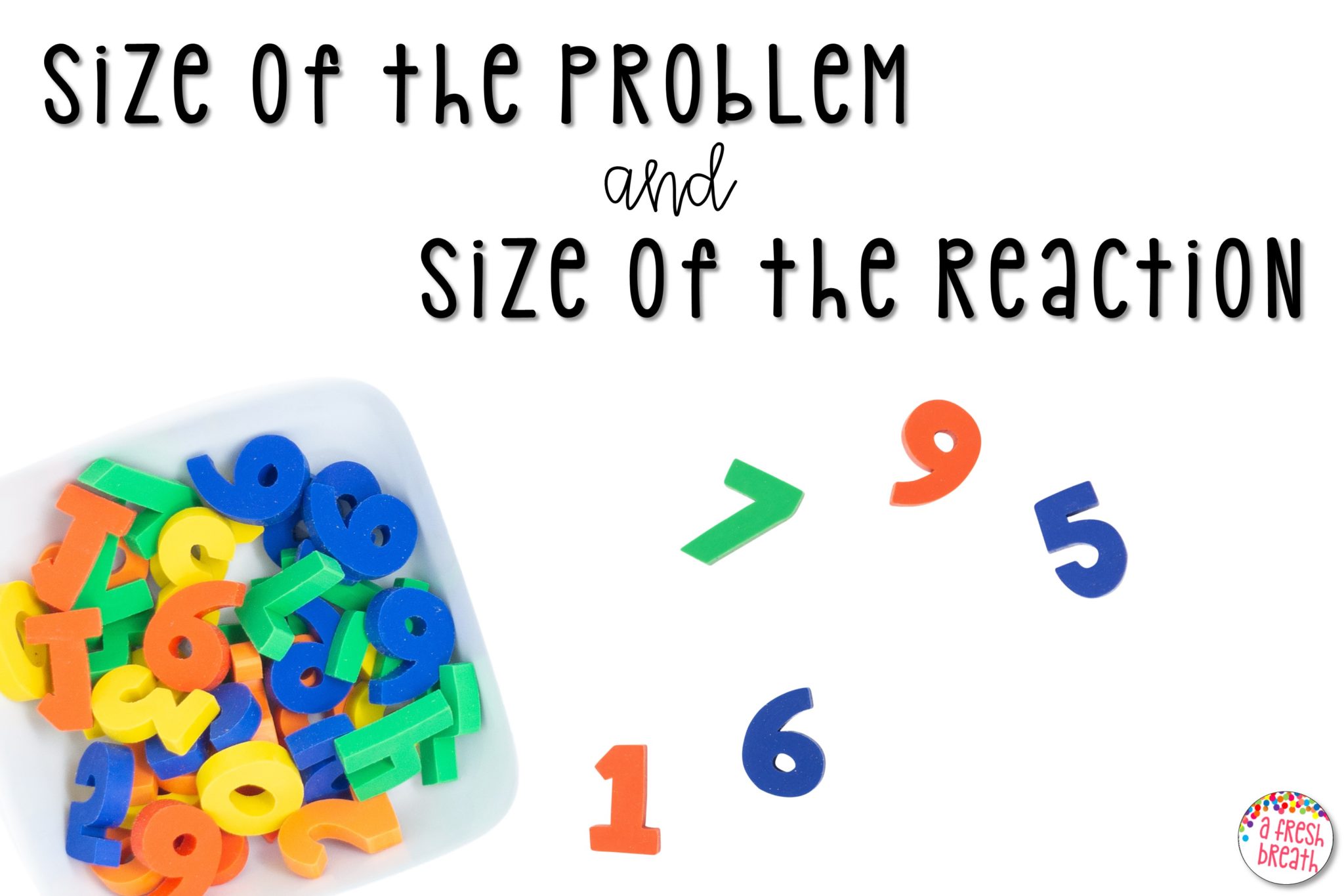 Problem Size Vs Reaction Size And How To Teach It A Fresh Breath On