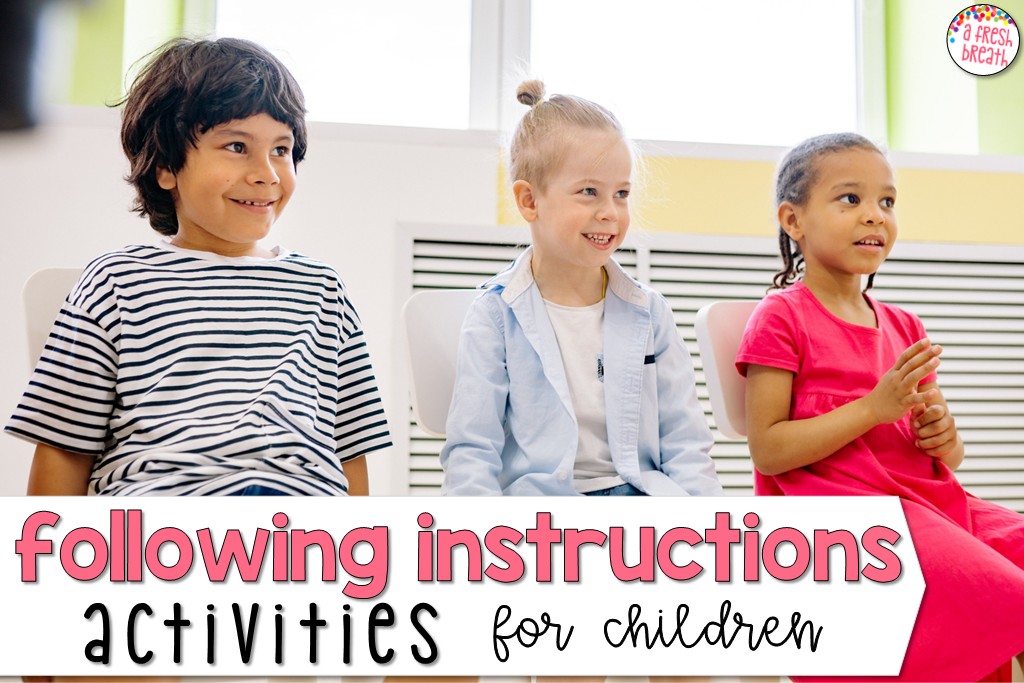 Check out these 5 following instructions activities for children to get young learners on track with their social skills.