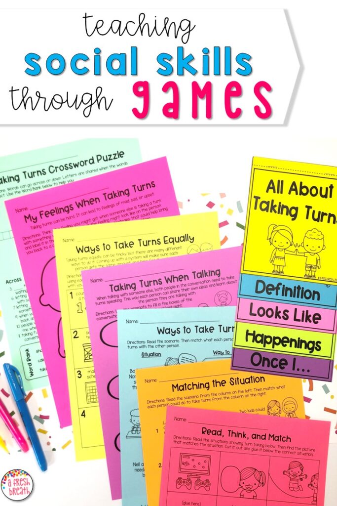 teaching social skills through games