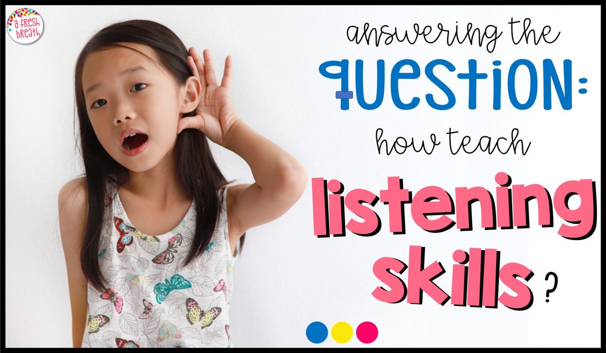 Many wonder how teach listening should happen – first start with education then practice with interactive activities.